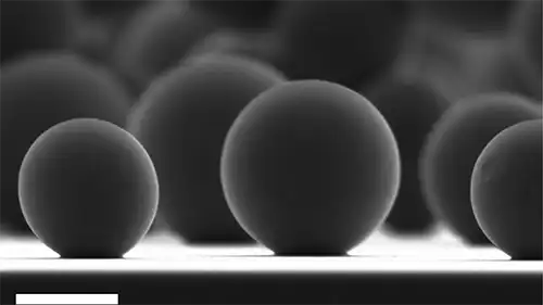 Silicon Microspheres/Resonators as emitters in the MidIR